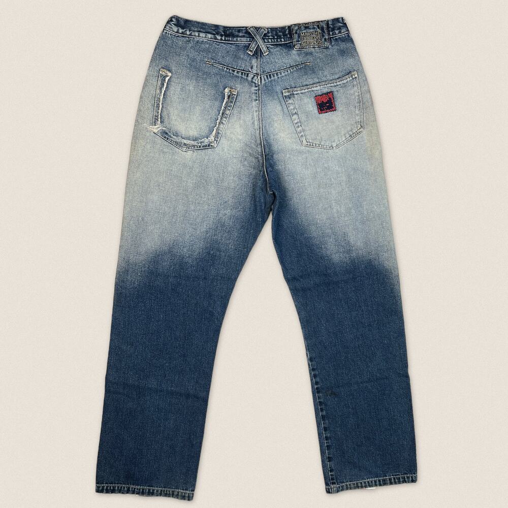Y2K Marithe Francois Girbaud Jeans Straight Leg Size 29"